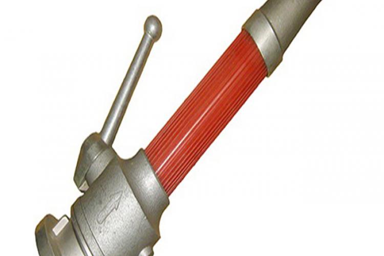 Firefighter nozzle fi 75 with handle